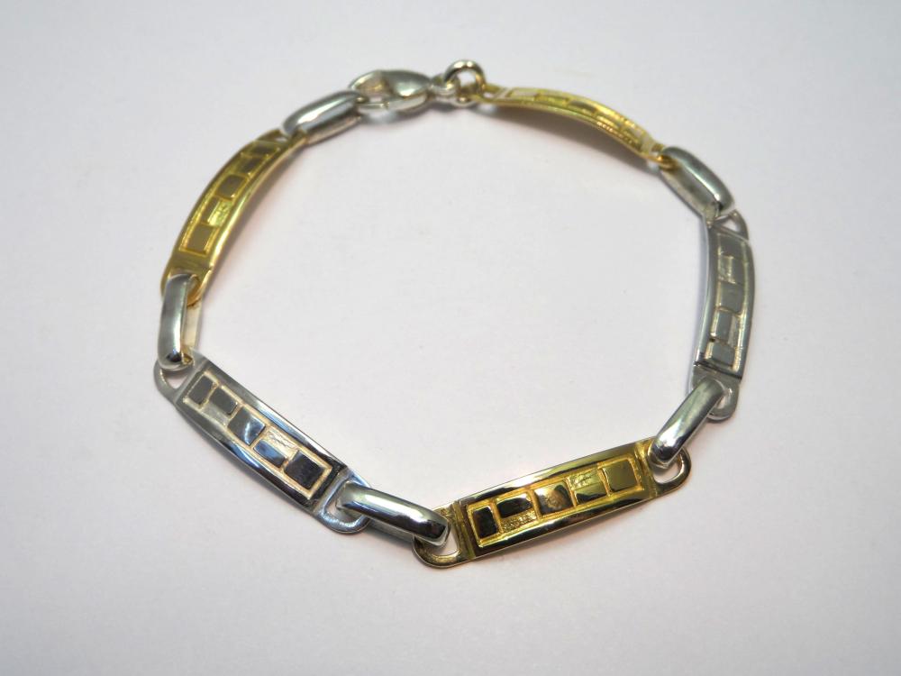bracelet-pompei-or-argent-fait-main