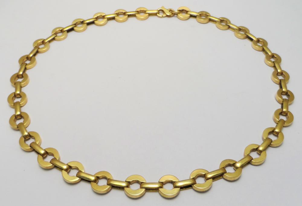 collier-or-maille-ronde-fait-main